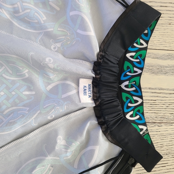 Irish dance skirt for completion and practice for girl 6-7y and 11-12 - Picture 6 of 13